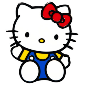 Books: HELLO KITTY #5 OVERALL PIN