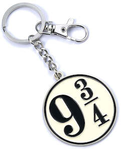 HARRY POTTER PLATFORM 9 3/4 KEY RING