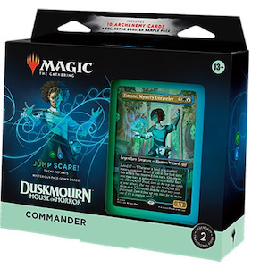 MAGIC THE GATHERING DUSKMOURN HOUSE OF HORROR COMMANDER DECK - JUMP SCARE!