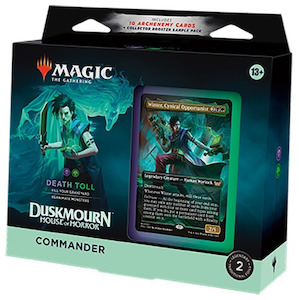 MAGIC THE GATHERING DUSKMOURN HOUSE OF HORROR COMMANDER DECK - DEATH TOLL