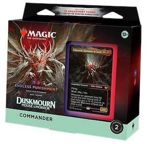 MAGIC THE GATHERING DUSKMOURN HOUSE OF HORROR COMMANDER DECK - ENDLESS PUNISHMENT