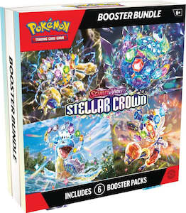 POKEMON SCARLET & VIOLET STELLAR CROWN BOOSTER BUNDLE