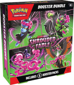 Books: POKEMON SCARLET & VIOLET SHROUDED FABLE BOOSTER BUNDLE