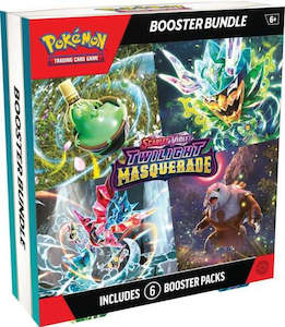 Books: POKEMON SCARLET & VIOLET TWILIGHT MASQUERADE BOOSTER BUNDLE