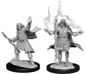 PATHFINDER BATTLES DEEP CUTS UNPAINTED MINI: ELF MALE SORCERER