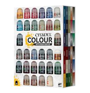 Books: CITADEL COLOUR BATTLE READY PAINT SET