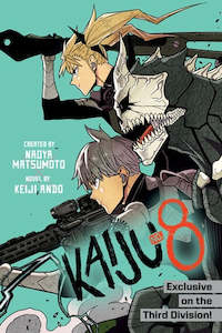 KAIJU NO 8 EXCLUSIVE ON THIRD DIVISION LIGHT NOVEL