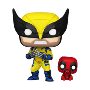 POP! MOVIES: DEADPOOL 3: WOLVERINE WITH BABYPOOL