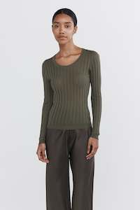 Sale Tops: TIANA TOP - AGAVE