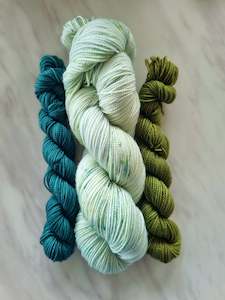 Yarn: Sage - Sock set with 2 minis