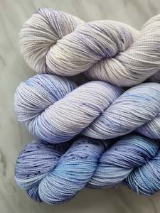 Yarn: Blueish Fade - Merino/Silk