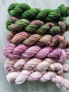 Winter Rose Fade - 6 x 50g Merino