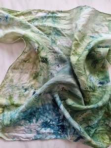 Yarn: Silk Scarf - Greens