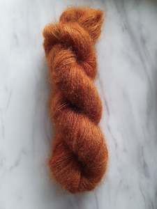 Burnt Sienna - Mohair/Silk Laceweight