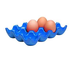 Bakeware: Chasseur La Cuisson Egg Tray Dozen Blue