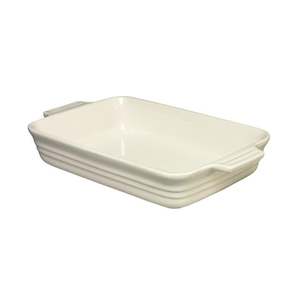 Bakeware: Chasseur La Cuisson Lrg Rect Baker A/Cream