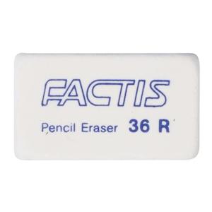 Factis Erasers 36r Soft White