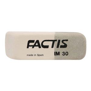 Correction: Factis Erasers Im30 Ink And Pencil