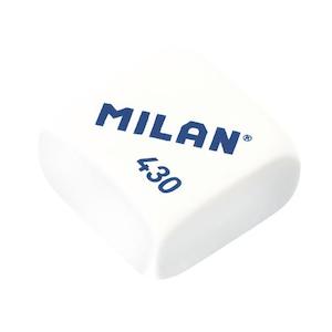 Milan Erasers 430 Synthetic Rubber Assorted Colours 1 piece