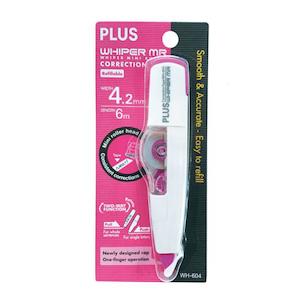 Plus Whiper MR Tape 4.2mm x 6m WH604