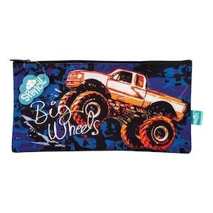 Spencil Big Wheels Rectangle Pencil Case 34x17cm