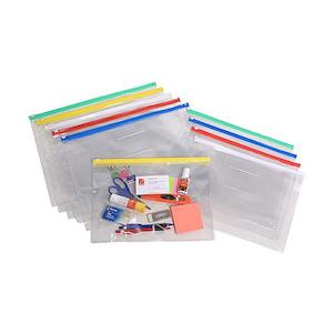 School Bags Cases: Marbig clear case a5 235x185mm assorted