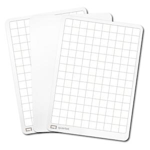 Quartet Flex Whiteboard Double-Sided Plain/Grid Pk30 QTFLEX30PLGD