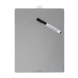 Whiteboards Flip Charts: Quartet whiteboard tile silver 216x280mm