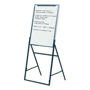 Quartet easel f/chart futura melamine