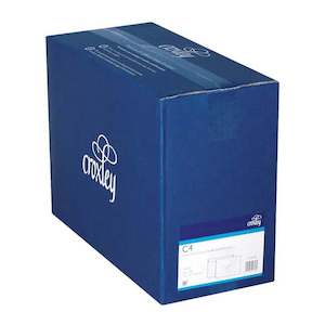 Croxley Envelope C4 Window Peel & Seal Wallet Box 250