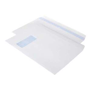 Postal Supplies: Croxley Envelope C4 Window Seal Easi Wallet Box 250