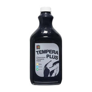 Paint Accessories: Tempera Plus Classroom Paint 2l Black