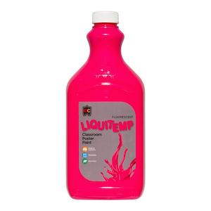 Liquitemp Fluorescent Poster Paint 2L Pink