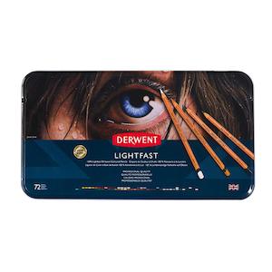 Derwent Lightfast Pencil Tin 72 2302722