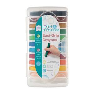 Drawing Instruments: EC First Creations Easi-Grip Crayons Set 12