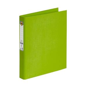 Marbig ring binder a4 25mm 2d pe lime