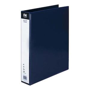 FM Binder Overlay A4 2/38 Blue Insert Cover