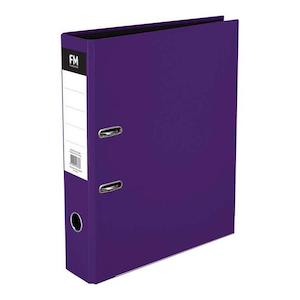 FM Binder Vivid Passion Purple Foolscap Lever Arch