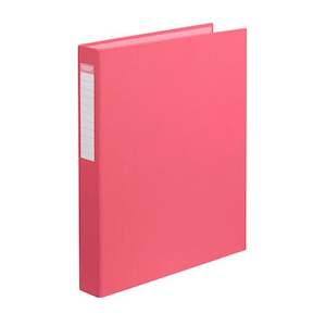 Colourhide ring binder pe a4 25mm watermelon