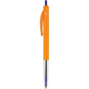 Bic Clic Xtra Precise Fine Ballpoint Pen Blue Single