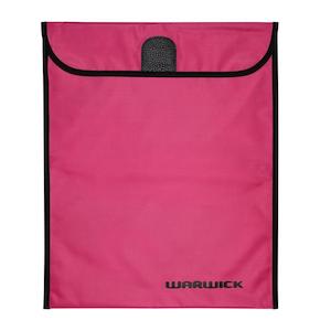 School Bags Cases: Warwick Homework Bag Hot Pink Xl Velcro