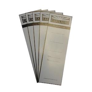 Eastlight lever arch file spine labels pk10