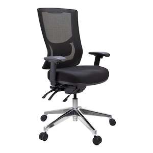 Buro Metro II 24/7 Office Alloy Base High Back Chair