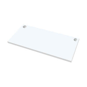 Desks: Fellowes Levado Worktop Only White 1800mm