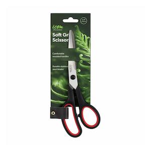 Icon Scissor Soft Grip 8.5 Inch Black Handle