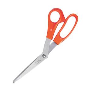 Icon Scissor 8 Inch Orange Handle