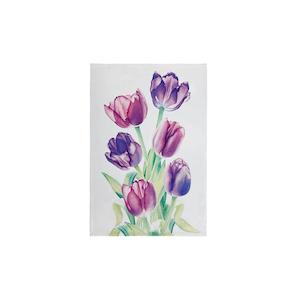 Cloths Wipes: Katherine Castle Floriade Tea Towel 50x70cm Tulips