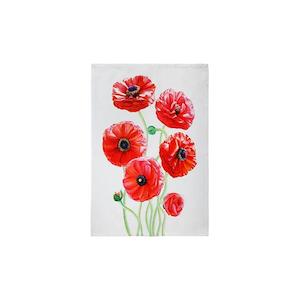 Katherine Castle Floriade Tea Towel 50x70cm Ranunculus