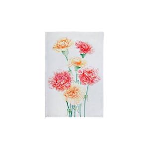 Katherine Castle Floriade Tea Towel 50x70cm Carnations