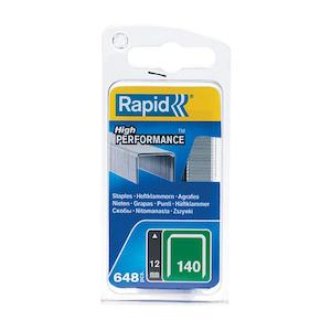 Staplers Tackers: Rapid Tools Staples 140/12Mm Bx650 40109516